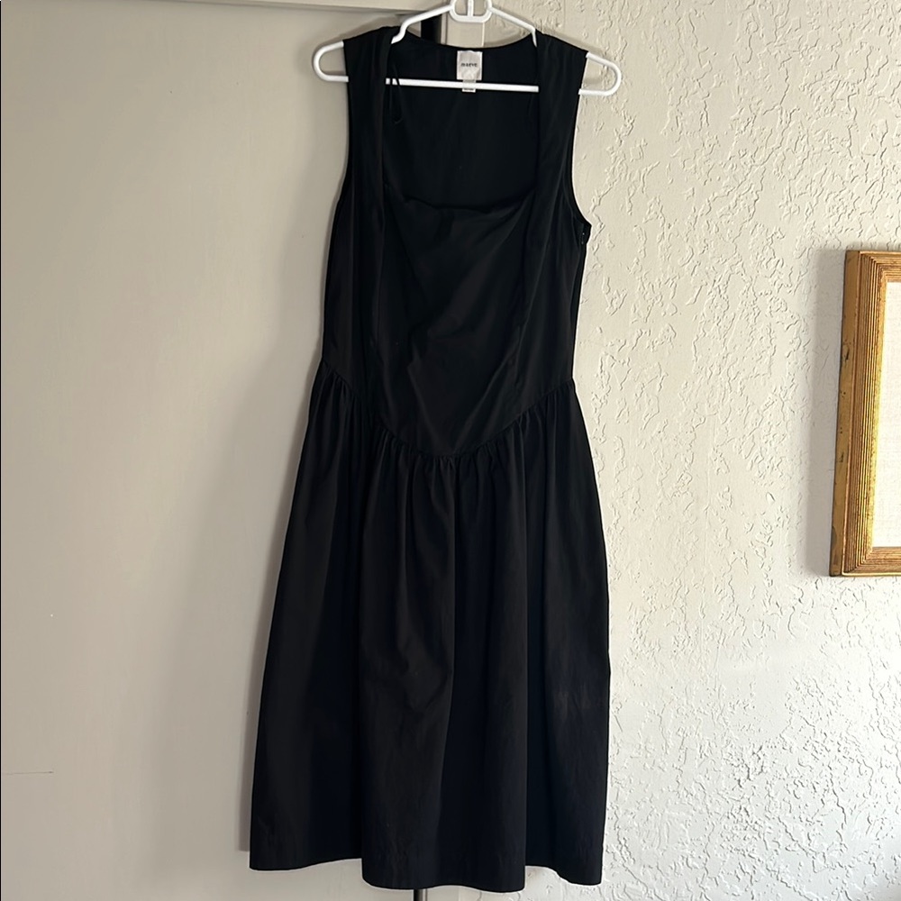 Maeve Anthropologie Elegant Black Sleeveless Dress